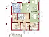 Проект каркасного дома Оскар 161 версия 1